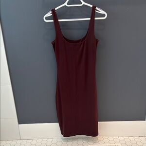 Gentle Fawn Burgundy Dress